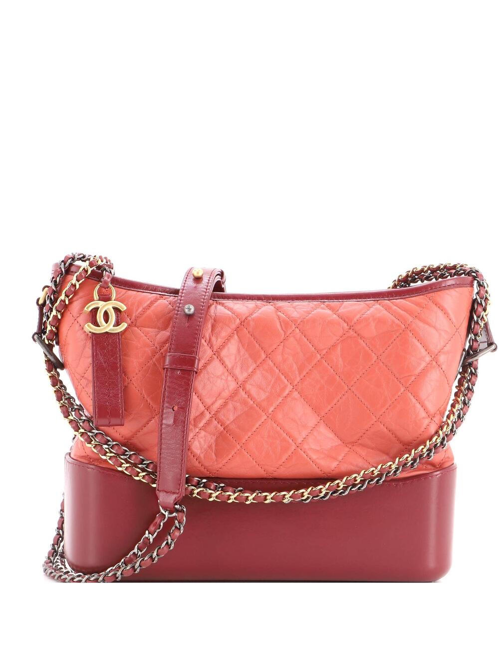 Chanel Gabrielle Hobo Quilted Aged #377353C23B